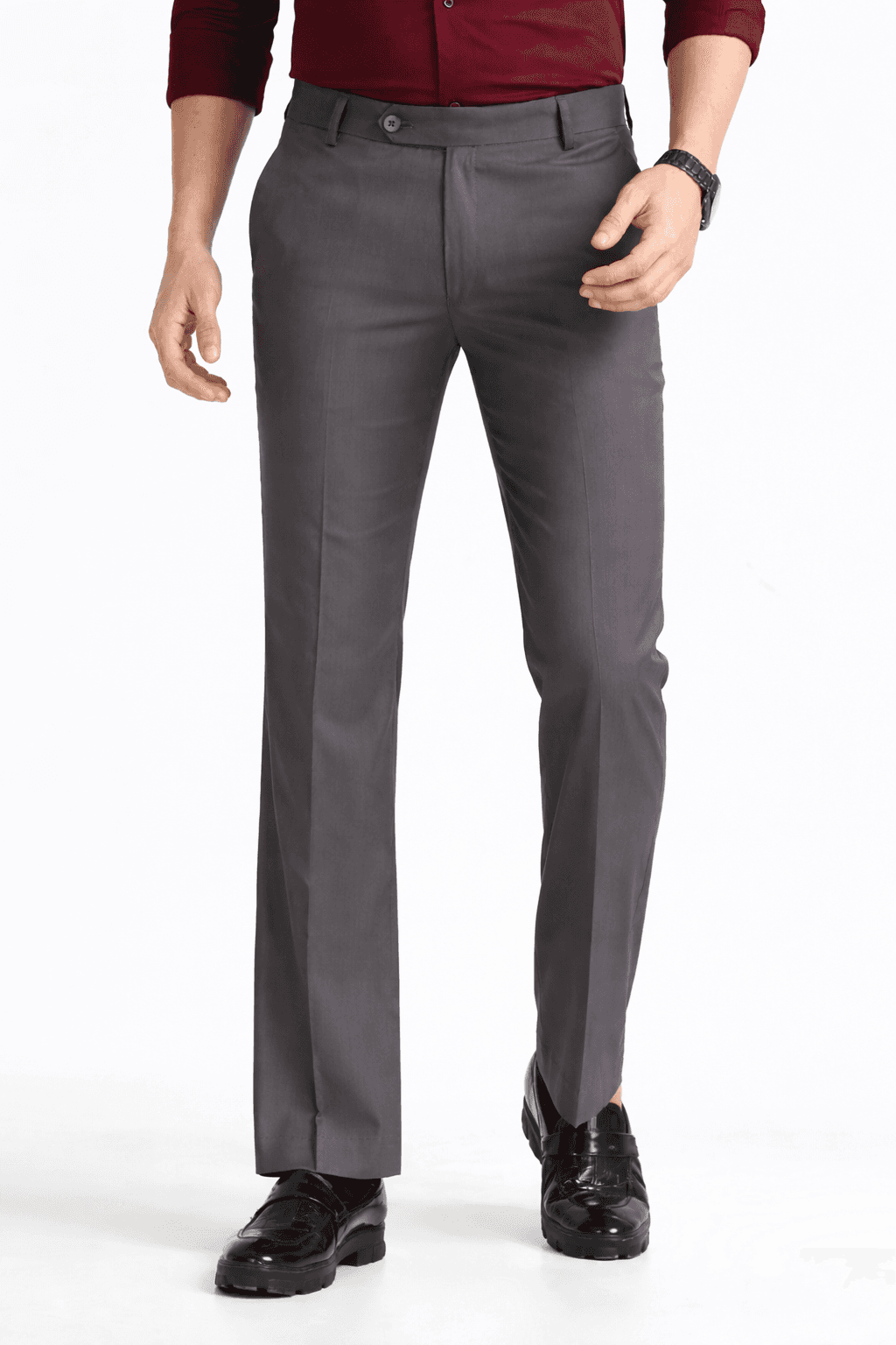 Executive Grey Office Pants